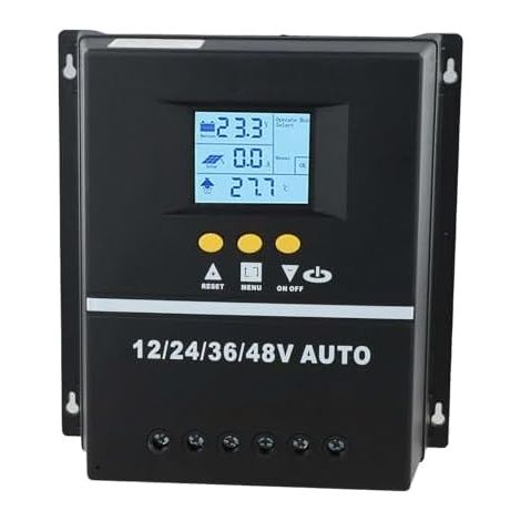 Mppt-solarladeregler 150 A Mit Lcd-bildschirm Für 12 V/24 V/36 V/48 V-batteriesysteme, Doppelte Usb-anschlüsse Und Automatische Spannungserkennung Für Effizientes Energiemanagement