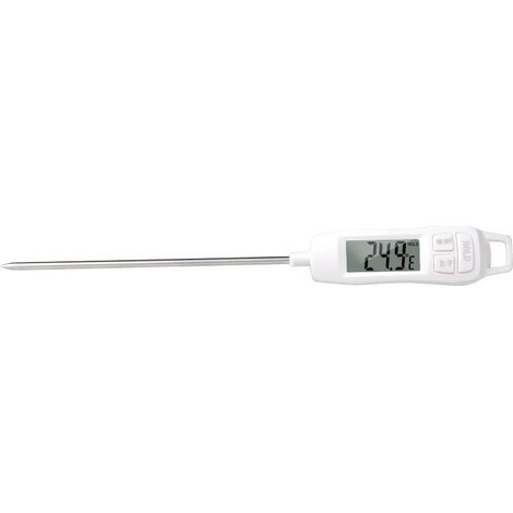 Lebensmittelthermometer, Weiß, 1 Stück, Schnellablesendes Sondenthermometer Für Grillen, Braten, Backen Und Kochen