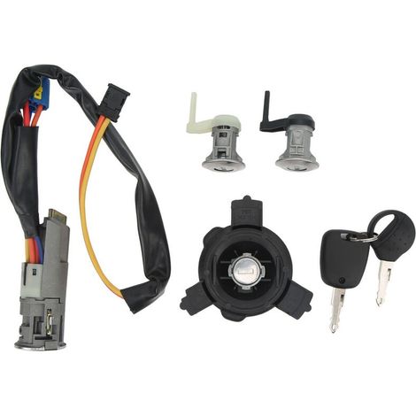 Komplettes Zylinderschloss-set Für Fahrzeuge Mit Zündschalter-türschloss, Ersatzteil 4162ew Für Peugeot 206 206cc