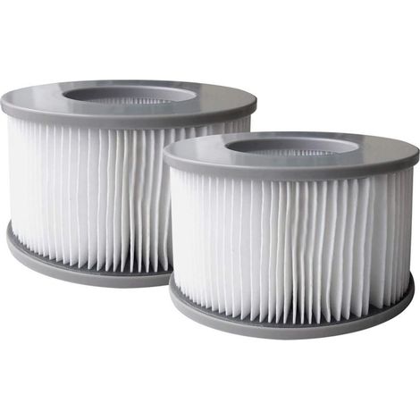 Pumpe Und Filter Für Whirlpool, 2er-pack Filterkartuschen Für Aufblasbare Whirlpools,
