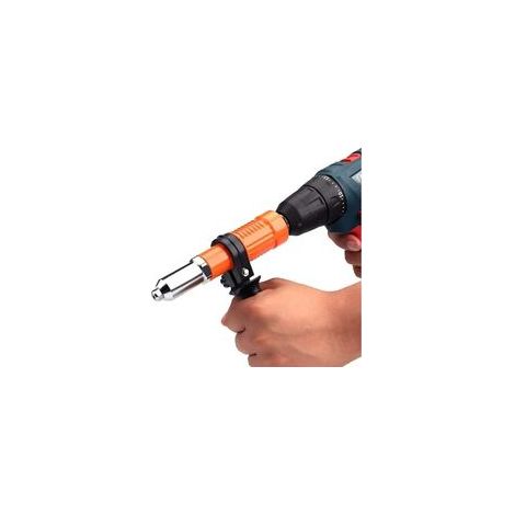 Metall-nietpistolen-adapter, Bohrmaschinen-adapter-kit Für Nietpistole, Professionelles Nietwerkzeug, Kabelloses Elektrisches Nietpistole