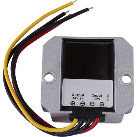12v Auf 24v Spannungswandler 3a 72w – 94% Effizienz – Ip68 Wasserdicht – Für Raue Umgebungen