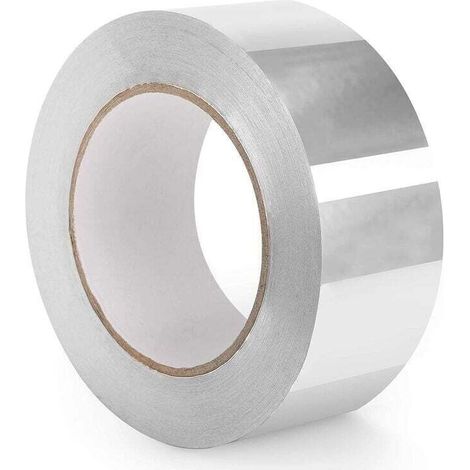 Aluminium-klebeband - Professionelles Thermisches Isolierband 5cm X 50m - Hochtemperatur-aluminium-kleberolle Für Reparaturen - Für Lüftung Und Klimaanlage
