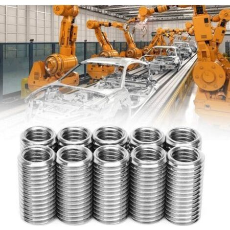 Gewinde-reparaturset M12/m16, 10 Muttern Und Hülsen Zur Reparatur Beschädigter Schraubengewinde