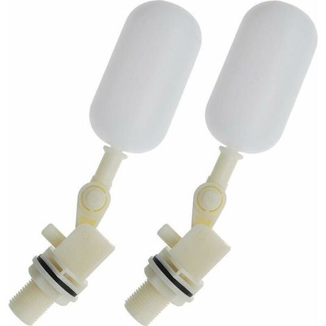 2 Stück Kugelventil Mit Schwimmer Für Aquarium, Automatisch, 1/2 Zoll 20 Mm