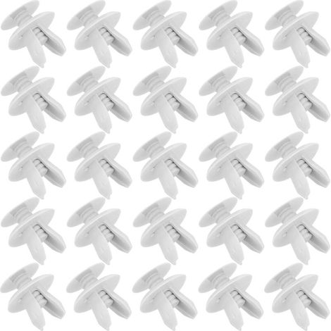 Satz Von 25 Auto-clips, Kunststoff-autoclips, Befestigungsclips Für Autos, Karosseriewerkzeug, Niet-clips Aus Kunststoff, Kunststoff-nieten Zur Befestigung Und Zum Schutz, Für Autotüren