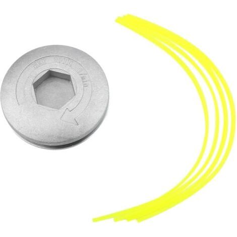 Aluminium-trimmerkopf, 4-linien-universal-rasentrimmerkopf