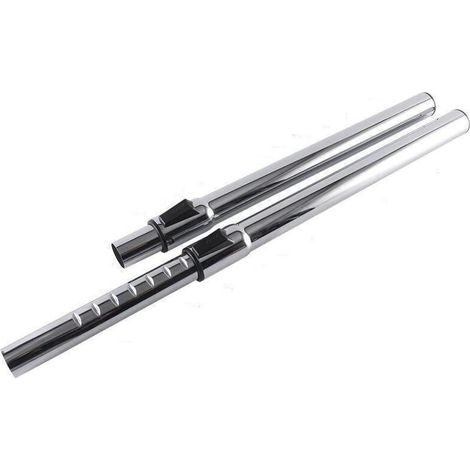 Hochleistungs-verlängerungsanschluss Aus Edelstahl Für Staubsauger Und Kompatibles Ersatzrohr, Kaliber 32, Teleskopisch, Gesamtlänge 470 Mm