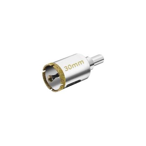 Diamant-lochsäge 30 Mm Mit Führungsspitze – Perfekt Für Fliesen, Glas, Keramik, Marmor Und Granit