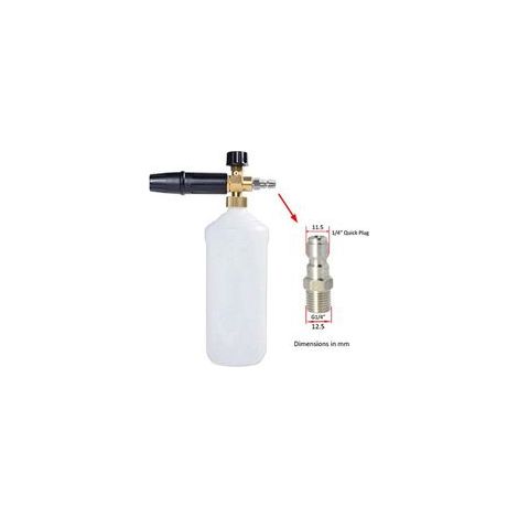 Schnellkupplungen Für Schaumlanze Hochdruckreiniger 1/4 Zoll Adapter Stab Schnellverschluss
