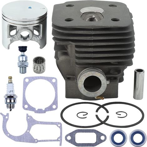 58mm Kolbenzylinder-kit Passend Für Husqvarna 395 395xp 395epa Kettensägen, Ersetzt 503 99 39 71, Mit Öldichtring, Nadelager Und Zündkerze