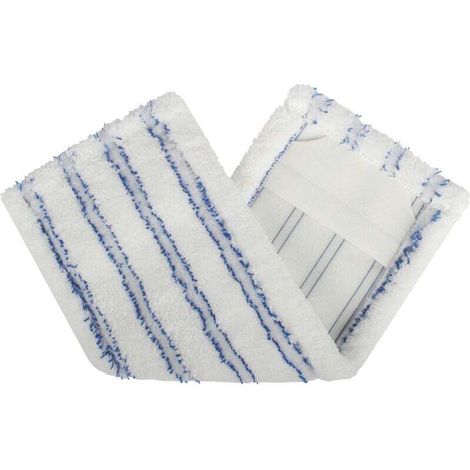 Mikrofaser-wischmopp, Größe: 11 X 40 Cm, Mit Scheuerstreifen Für Budget, Küche, Badezimmer Und Vieles Mehr