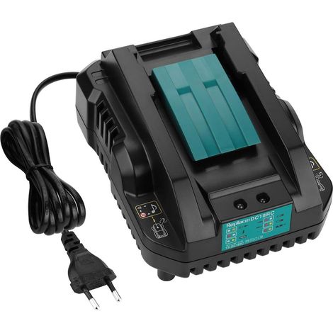 Ladegerät Für Makita 14,4 V Und 18 V Akkus (bl1850, Bl1840, Bl1830, Bl1430, Bl1415) Sowie Ladegeräte Dc18ra, Dc18rc, Dc18rd Und Dc18sf.