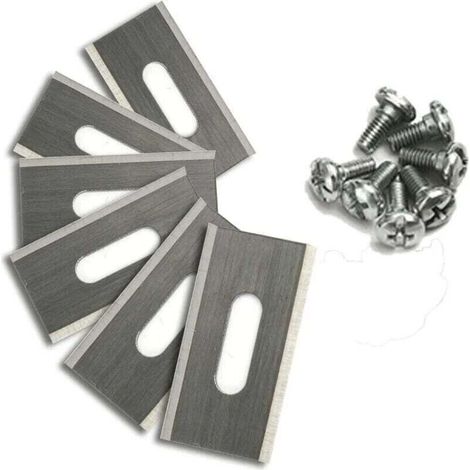 30er-set Rasenmäherklingen Für Husqvarna Mit Doppelt Geschärfter Edelstahlklinge 36,5x18,5x0,65 Mm
