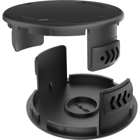 Tlp-01-1 2er-pack Ersatzspulendeckel Für Parkside Rasentrimmer Prta 20-li B1 (ian 330831) Und Prta 20-li C3 (ian 351753)