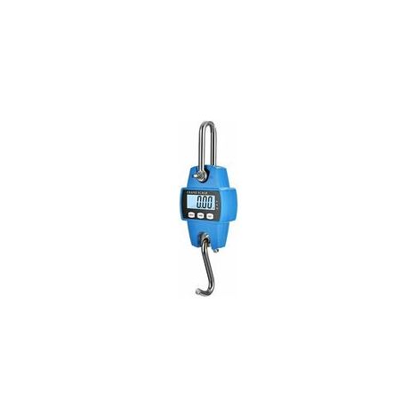 Hängewaage Industrielle Kranwaage Robust Lcd Elektronische Kranwaage Hohe Präzision Für Jagd Bauernhof Industrie 300 Kg / 0,1 Kg, Blau, 300kg-0.1kg