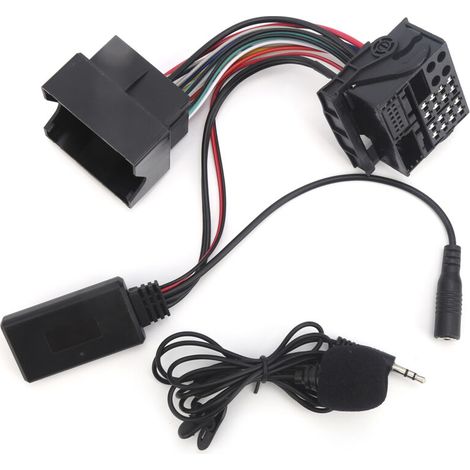 Bluetooth 5.0 Audio-adapter Aux 12-polig, Mit Mikrofon, 59,1 Zoll Kabel, Geeignet Für Opel Cd30 Cdc40 Cd70