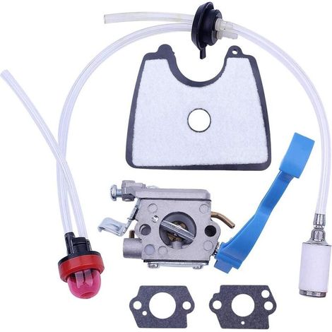 545081811 545112101 Husqvarna 125b 125bx 125bvx Membranvergaser Mit Luftfilter Und Kraftstoffleitung-einstellsatz Für Zama C1q-w37 581798001