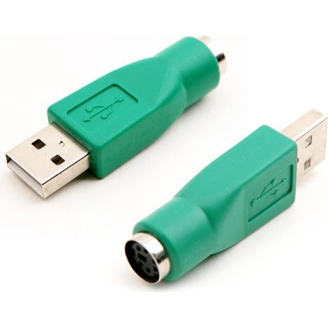 Ps/2-zu-usb-adapter, Usb-stecker-zu-ps/2-buchse-adapter, Ersatz-ps/2-zu-usb-adapter Für Computer-maus- Und Tastaturanschluss