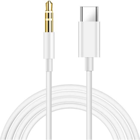 Usb-c-auf-3,5-mm-klinkenkabel, Usb-c-auf-3,5-mm-klinkenadapter, Audio-kabel Für Auto-aux, Stereo-kabel, 2 M