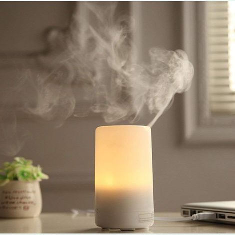 Ätherische Öle Diffusor, 100 Ml Kaltnebel-luftbefeuchter Mit Automatischer Abschaltung Für Schlafzimmer, Büro, Spa, Yoga