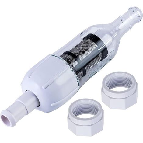 Online-filter Zodiac Polaris 48-080 – Ersetzt Universal-wandanschluss Uwf 6-504-00 – Inklusive 2 Schlauchmuttern D15 – Beste Filtration