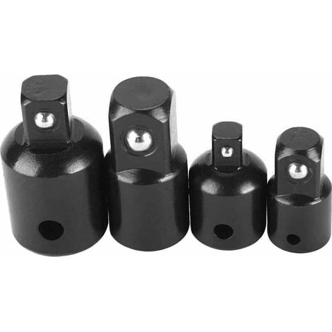 4pcs Satz Aus Vergrößerungs- Und Reduzieradaptern, Ratschenadapter, Reduzierstücke Für Stecknüsse Und Bits 1/2" 1/4"" 3/8"" Antrieb