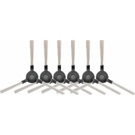 Set Mit 6 Seitenbürsten Für Amibot-saugroboter – Kompatibel Mit Pure, Pulse, Prime – Einfache Installation – Optimierte Leistung