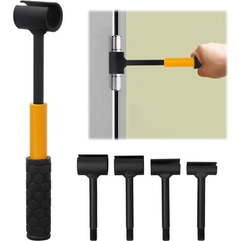 Scharniereinstellwerkzeug, 4-in-1-einstellschlüssel Für Scharnierbänder Aus Stahllegierung, 14/19/23/25 Mm, Einstellschlüssel Für Scharnierspalte, Für Flaggenartige Türen Mit Scharnieren
