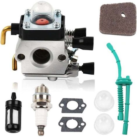 Vergaserkit Für Stihl Fs55 Fs55r Fs55rc Fs38 Km55 Hl45 Km55r Luftfilter Pilotkraftstoffkit Zündkerzenkit