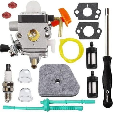 Vergaserkits Für Rasenmäher Mit Vergaser Fs90, Fs110, Ht101, Fs130, Fs100, Km110r, Km130, Hl100, Ht100, Fs130r, Fs87, Fs100r, Hl90.
