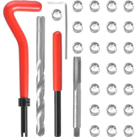 Helicoil Gewindereparatur-set M8 X 1,25 Mm (30 Teile)