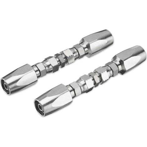 Wiederverwendbares Hydraulikschlauch-reparaturset, 2 Stück, 3/8-zoll-2-draht-wiederverwendbarer Anschluss