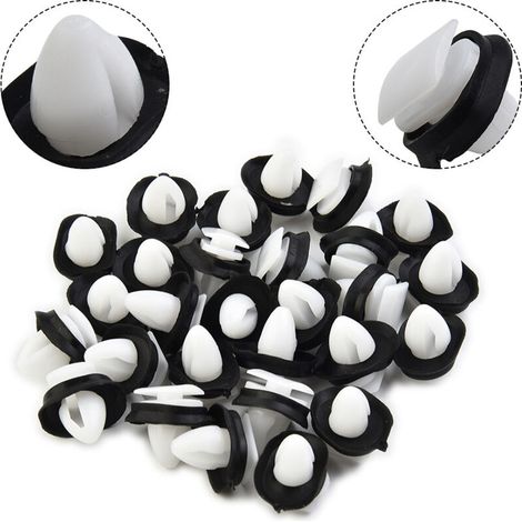 10er-pack Klammern Befestigung Clips Türdichtung Paneel Für Fiat Ducato 71728806