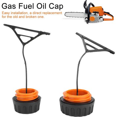 2er-set Tankdeckel Und Öltankdeckel Ersatzteile Für Stihl 020 021 023 024 025 026 028 034 038 Kettensäge Benzindeckel