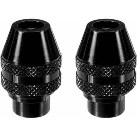 Schlüsselloses Spannfutter, Zweiteiliger Spannfutteradapter, Multifunktionales Schlüsselloses Mini-bohrfutter Für Schleifwerkzeuge Von 0,4 Bis 3,2 Mm.