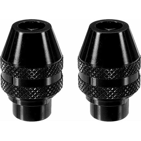 Mandrin Ohne Schlüssel, 2 Stück Multifunktions-adapter-mandrins Für Mini-bohrmaschine, Schlüssellos Für Schleifwerkzeug 0,4-3,2 Mm