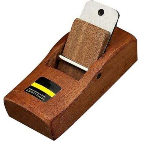 1 Mini-hobel Aus Holz, Handhobel, Manueller Hobel Für Die Holzbearbeitung, Holzhobel In Holzfarbe