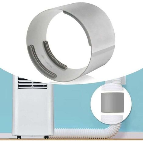Abgasrohranschluss Für Klimaanlage, Schlauchverlängerungsadapter Für Ventilator, Universeller Abluftschlauchanschluss Für Klimaanlage, Beweglicher Gewindeanschluss (130 Mm)