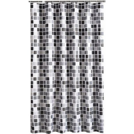 Duschvorhang 200 X 220 Cm (b X H), Schimmelresistente Und Antibakterielle Duschvorhänge, Wasserabweisend Mit Futter, Aus Weichem Polyester, Badvorhang Mit Schönen Mustern Für Das Badezimmer