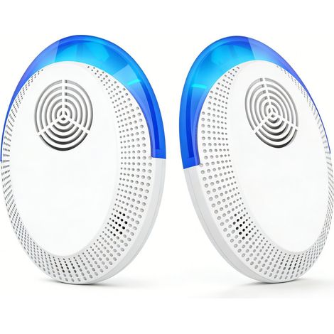 Modell 911, Ultraschall- Und Elektromagnetisches Abwehrmittel Gegen Insekten – Elektrische Mückenabwehr Mit Nachtlicht