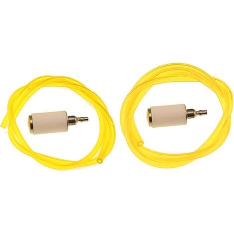 Kraftstoffschlauch + Kraftstofffilter Für Kettensäge Poulan Craftman 530069216 530069247 0,08" X 0,14" 3/32" X 3/16
