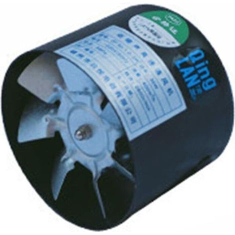 6-zoll-abluftventilator – Luftstrom 1080 M³/h – Leistung 35w – Leise 58 Db Für Hydroponik-zelte