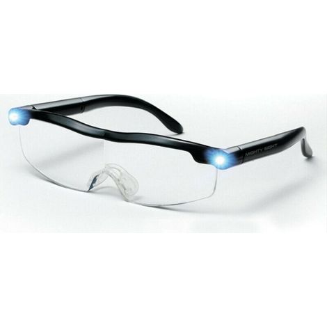 Lesebrille - Starke Vergrößerungslupe Mit Led-licht, 160% Vergrößerung, Zum Lesen, Für Alle Präzisionsarbeiten, Reparaturen, Nähen, Uhren Und Handwerk (lupe 160%)