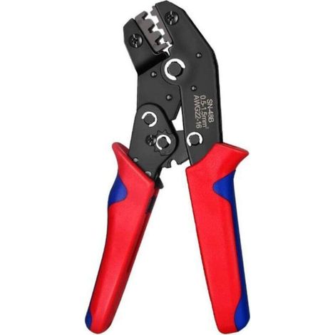 Elektrische Aderendhülsen-zange, Crimpzange Mit Ergonomischem Griff, Geeignet Für Elektrische Drahtverbinder Sn-48b