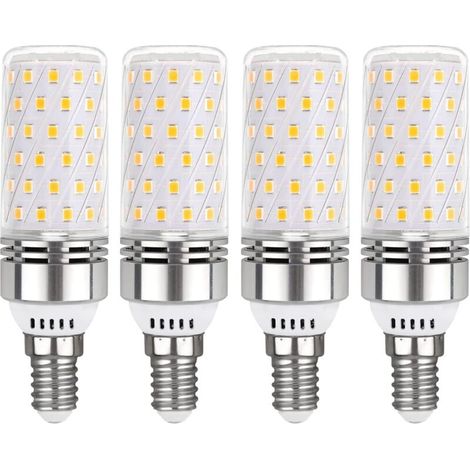 E14 Led Mais Birne 16w Neutralweiß 4000k, 1450lm, Ersatz Für 100w E14 Halogen, 360° Lichtabstrahlung, Ac 220v, E14 Led Mais Neutralweiß Lampe Für Deckenleuchte, Nicht Dimmbar, 4er Pack