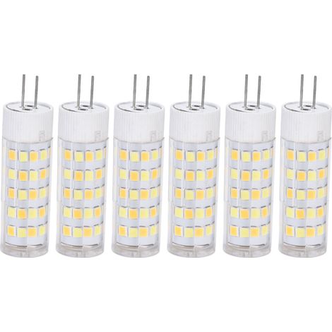 Garryfizh 6er-pack G4-glühbirnen, 3 Farbtemperaturen, 220v, Kleine Decken-/wandleuchte Für Zuhause Oder Büro