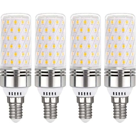 E14 Led Maisbirne 16w Neutralweiß 4000k, 1450lm, Ersatz Für 100w E14 Halogenlampe, 360° Abstrahlwinkel, Ac 220v, E14 Led Maisbirne Neutralweiß Für Deckenleuchten, Nicht Dimmbar, 4er-pack