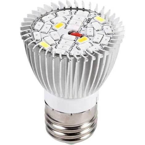 Wachstums-glühbirne, Led-wachstums-glühbirne 10w E27 Hochleistungs-vollspektrum-led-gewächshauspanel Für Hydroponik, Topfpflanzen, Blühpflanzen, Innenwachstumslampe