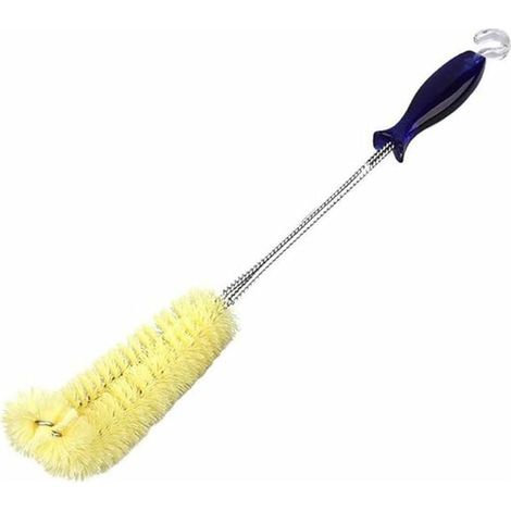 Flaschenbürste, Reinigungsbürste Mit Langem Griff, Weiche Bürste Mit Haken Für Töpfe, 6 Schneidemarkierer, Garrafón, Zitronenflasche